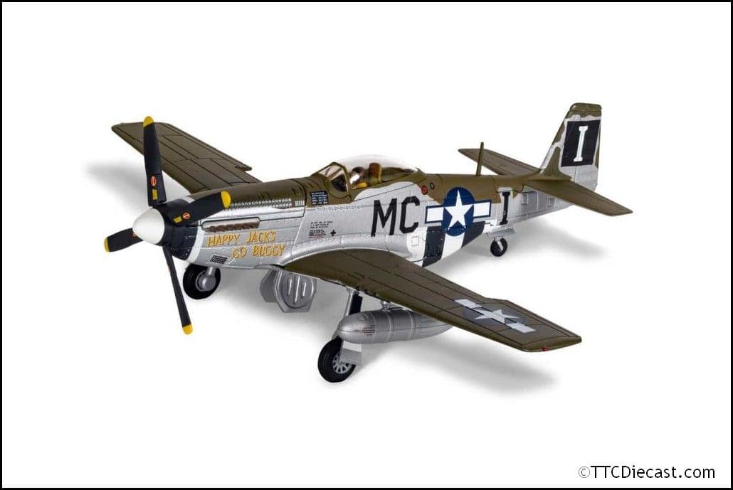Corgi AA27706 P51D Mustang 44 13761 MCI Happy Jacks Go Buggy Capt Jack M Ilfrey 1:72 LAST ONE