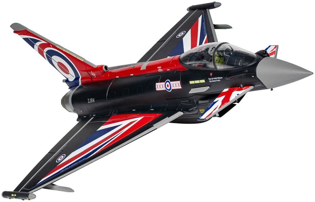 Corgi AA29003 Eurofighter Typhoon FGR4 ZJ914 'Blackjack' RAF Conningsby 2021/22 Display Scheme (WSL)