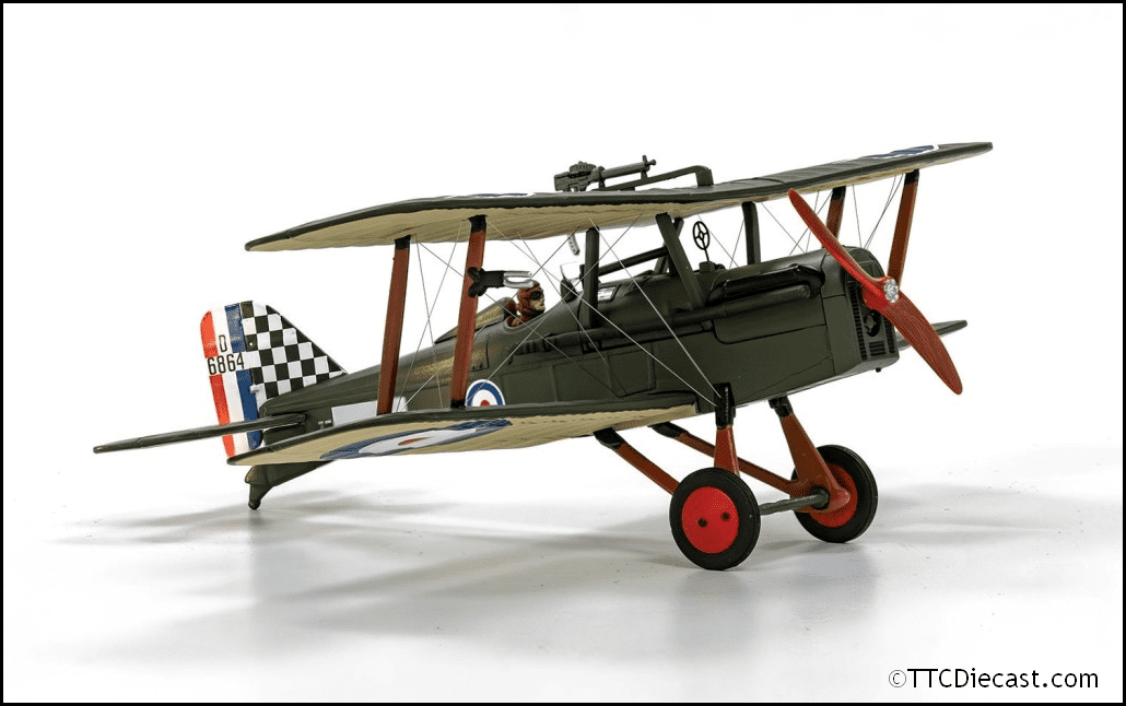 Corgi AA37711 Royal Aircraft Factory SE5a D6864, Major Keith Caldwell, RAF No.74 Sqn. - 1/72 Scale