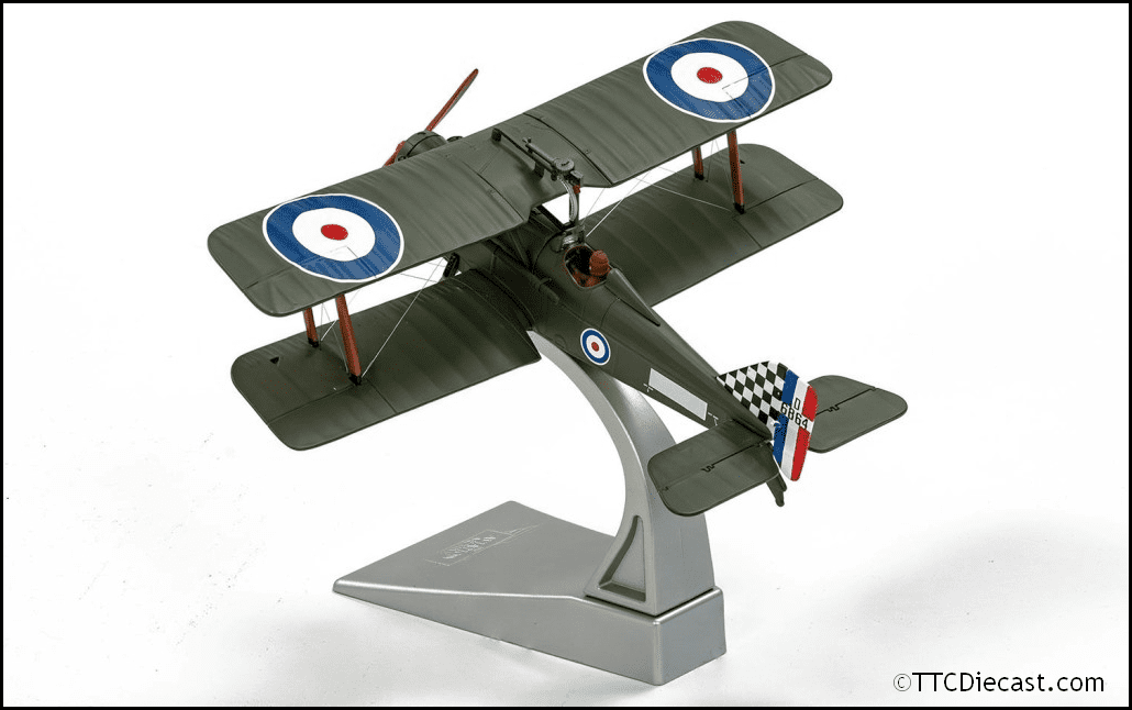 Corgi AA37711 Royal Aircraft Factory SE5a D6864, Major Keith Caldwell, RAF No.74 Sqn. - 1/72 Scale