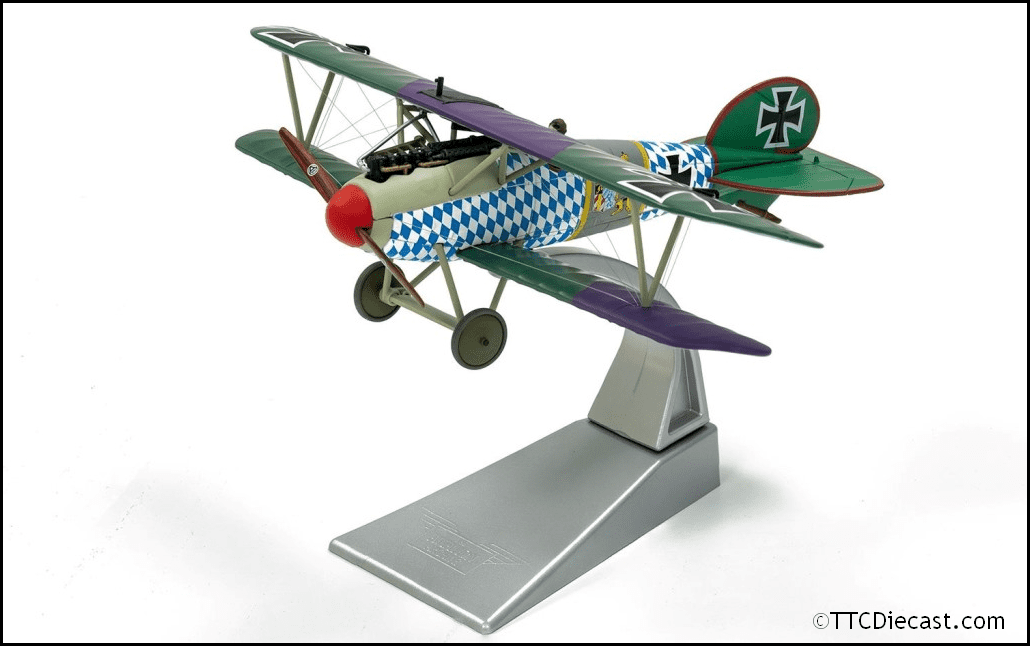 Corgi AA37812 Albatros D.V Fighter Leutnant R. Wolf, Jasta 5 - 1/72 Scale