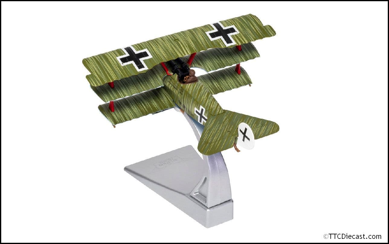 Corgi AA38310 Fokker DR.1 Triplane, Wolfram Freiherr von Richthofen, 21st April 1918 - LAST ONE