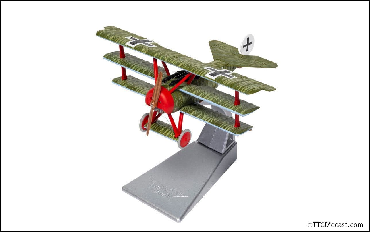 Corgi AA38310 Fokker DR.1 Triplane, Wolfram Freiherr von Richthofen, 21st April 1918 - LAST ONE
