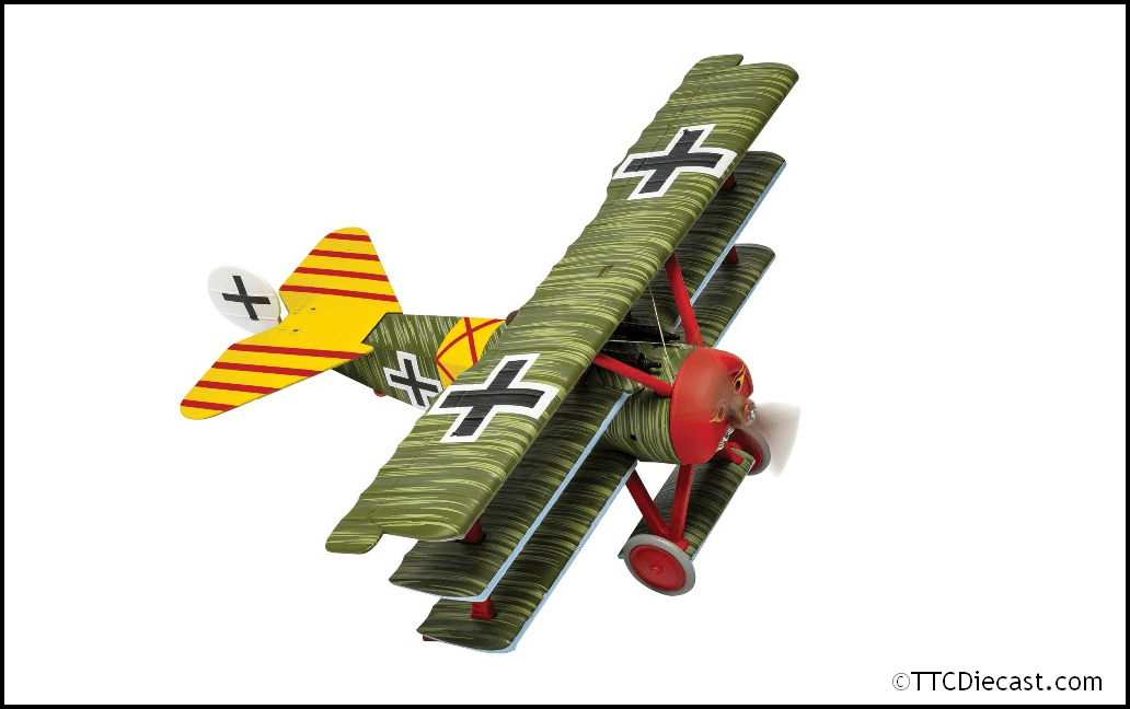 Corgi AA38311 Fokker DR1 Triplane Werner Steinhauser 1:48 Scale