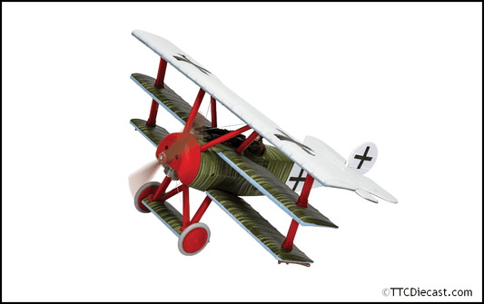 Corgi AA38312 Fokker DR1 Triplane Ltn Hans Weiss 1:48 Scale