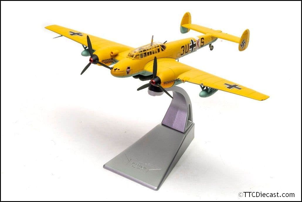 Corgi AA38511 Messerschmitt Bf 110E-2 Trop 3U+KS 8./ZG 26 Derna North Africa 1942 - 1:72