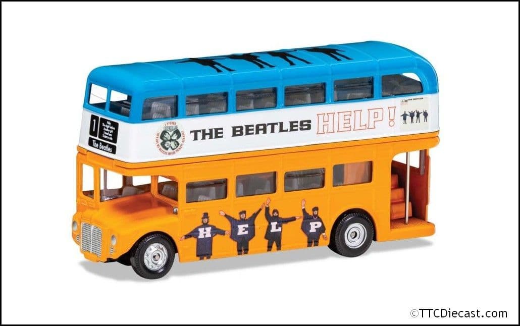 Corgi CC82335 The Beatles, London Routemaster Bus, 'Help!' *LAST FEW*