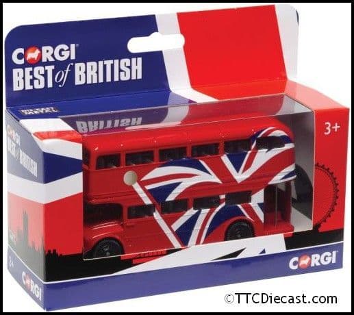 Corgi GS82336 Best of British London Routemaster Bus, Union Jack *LAST FEW*