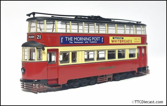 Corgi OM40501 Feltham Tram London Transport, Route 21 Holborn, PRE OWNED