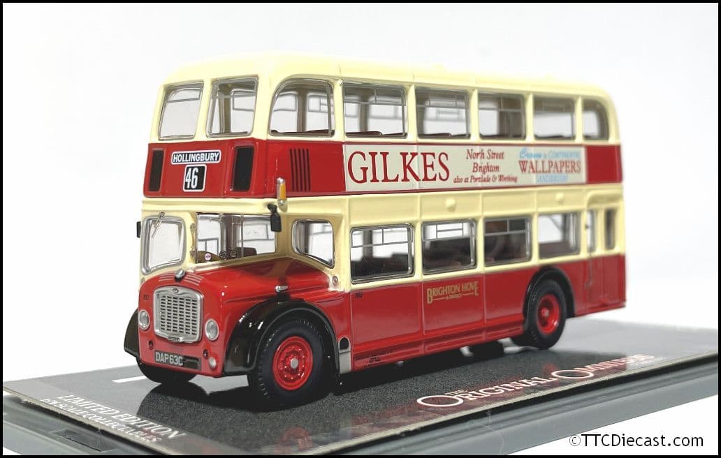 Corgi OM40802 Bristol Lodekka FS Brighton Hove & District, PRE OWNED