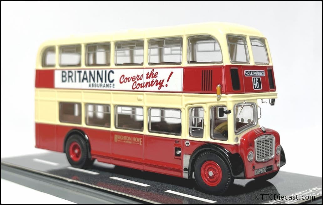 Corgi OM40802 Bristol Lodekka FS Brighton Hove & District, PRE OWNED
