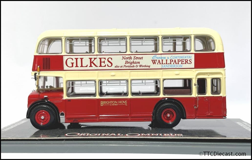 Corgi OM40802 Bristol Lodekka FS Brighton Hove & District, PRE OWNED