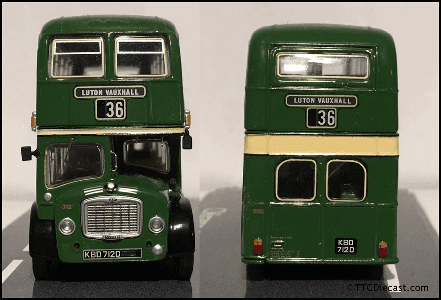 Corgi OM40805 Bristol Lodekka FS United Counties, PRE OWNED