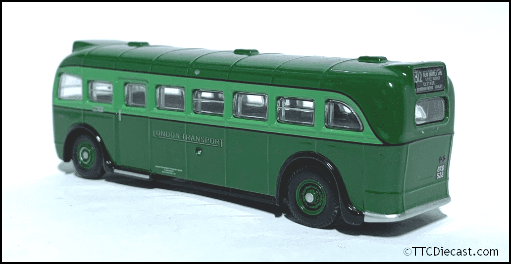 Corgi OM41001 AEC 4Q4 London Transport, Route 312 New Barnet Stn, PRE OWNED