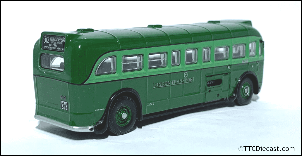 Corgi OM41001 AEC 4Q4 London Transport, Route 312 New Barnet Stn, PRE OWNED