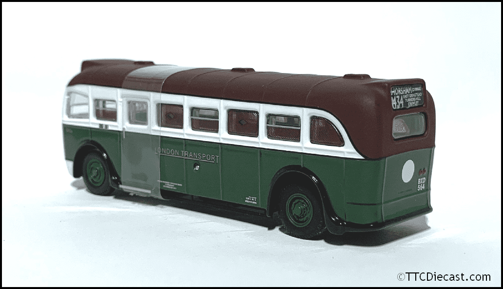 Corgi OM41002 AEC 4Q4 London Transport, PRE OWNED, Route 434 Horsham