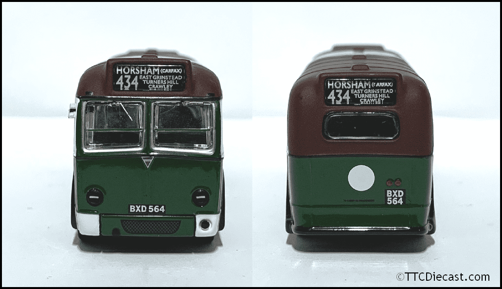 Corgi OM41002 AEC 4Q4 London Transport, PRE OWNED, Route 434 Horsham