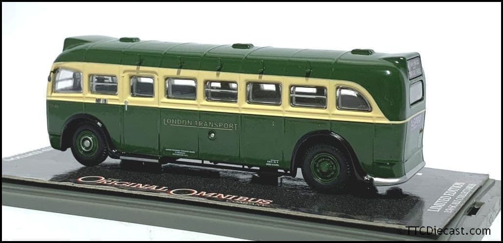 Corgi OM41007 AEC 4Q4 London Transport, PRE OWNED, Route 497 Gravesend Clock Tower