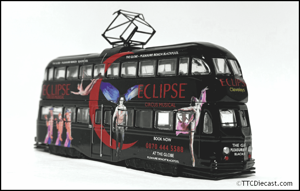 Corgi OM43509 English Electric Balloon Tram Blackpool Transport, Eclipse 2- PRE OWNED