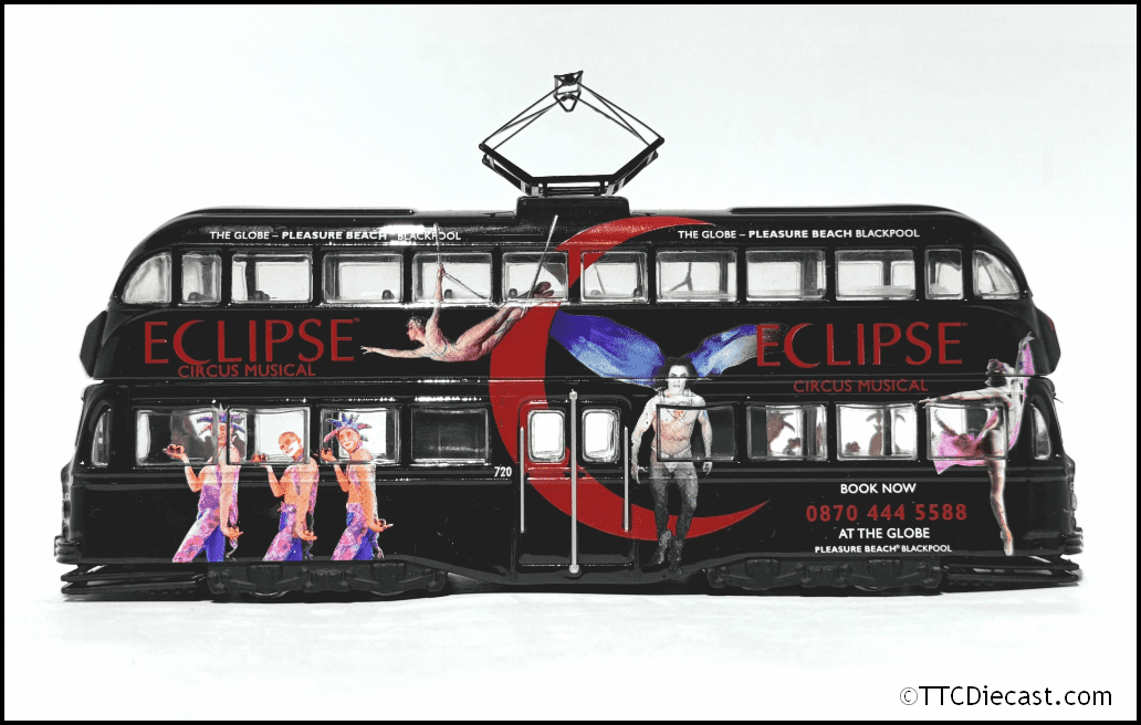 Corgi OM43509 English Electric Balloon Tram Blackpool Transport, Eclipse 2- PRE OWNED