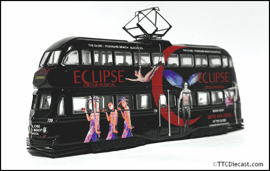 Corgi OM43509 English Electric Balloon Tram Blackpool Transport, Eclipse 2- PRE OWNED