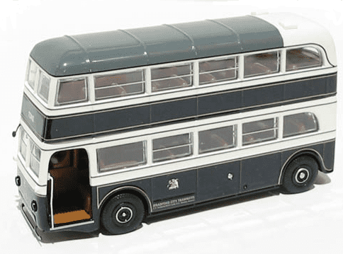 Corgi OM45702 AEC Q Bradford City Tramways, PRE OWNED
