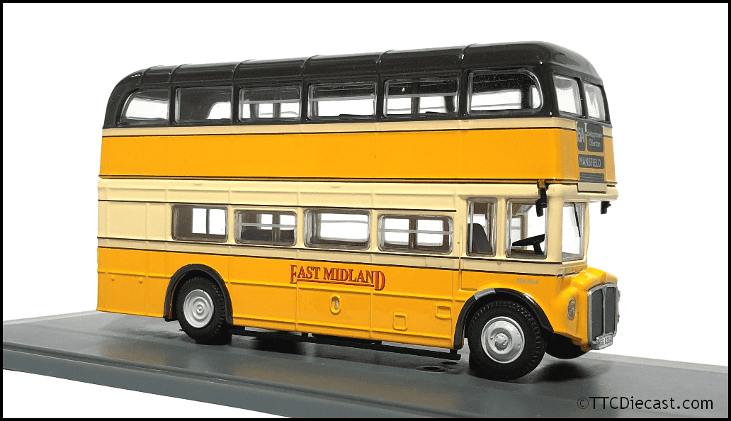 Corgi OM46309B AEC Routemaster, East Midland, Route 15A, Mansfield *LAST FEW*