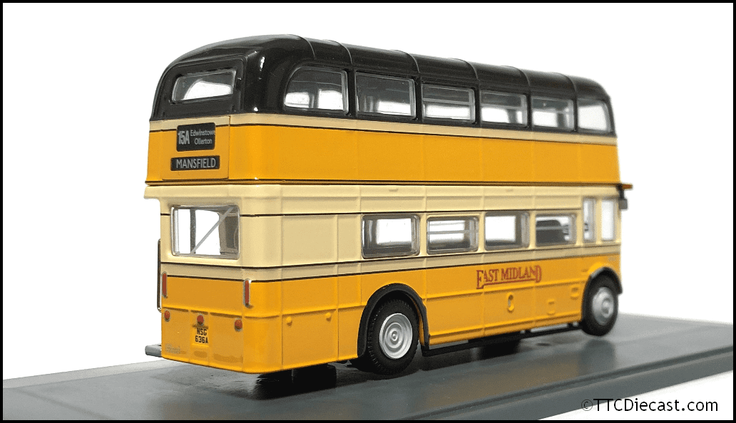 Corgi OM46309B AEC Routemaster, East Midland, Route 15A, Mansfield *LAST FEW*