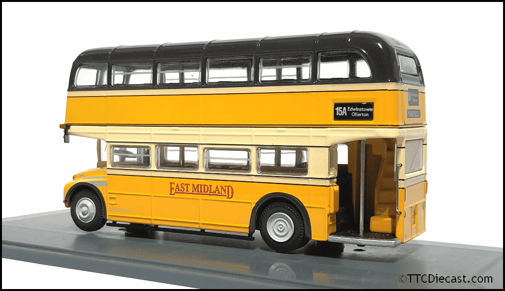 Corgi OM46309B AEC Routemaster, East Midland, Route 15A, Mansfield *LAST FEW*