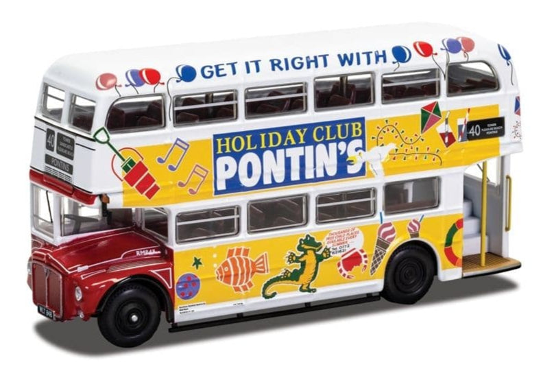 Corgi OM46317 AEC Routemaster Bus, Blackpool Transport (Pontin's livery)