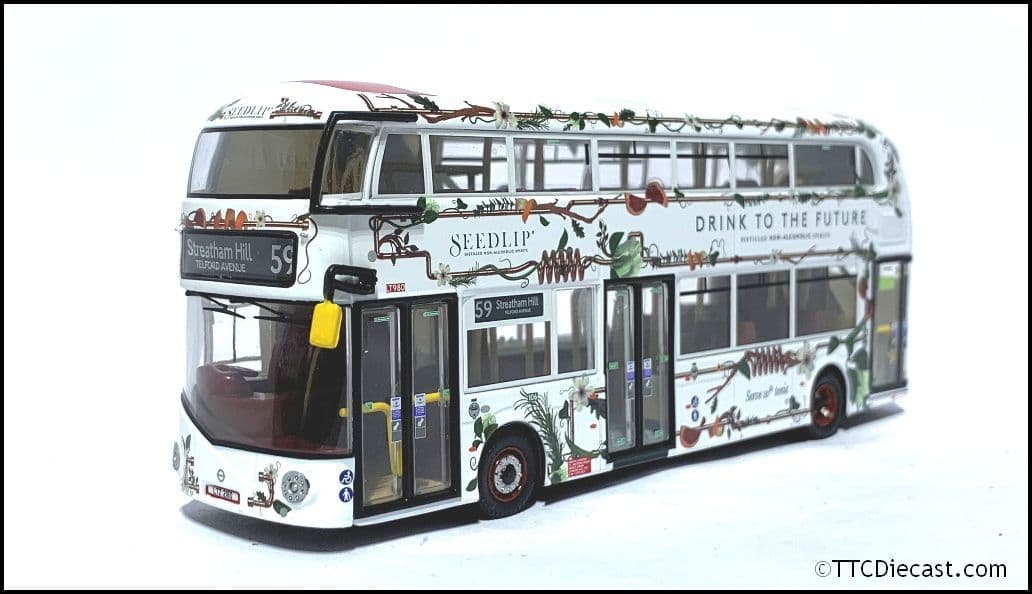 Corgi OM46631b NBFL Borismaster, Arriva, Rte 59 Streatham Hill, Seedlip *LAST FEW*