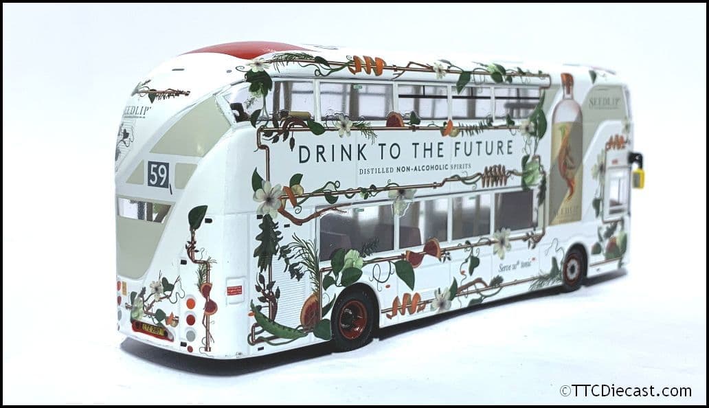 Corgi OM46631b NBFL Borismaster, Arriva, Rte 59 Streatham Hill, Seedlip *LAST FEW*