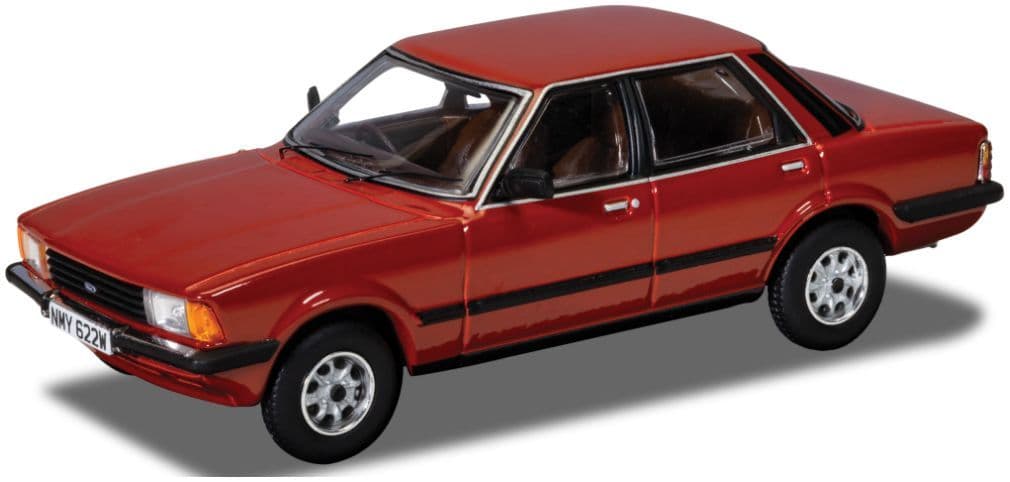 Corgi Vanguard VA15006 Ford Cortina Mk5 1.6 GL, Terracotta, 1:43 Scale