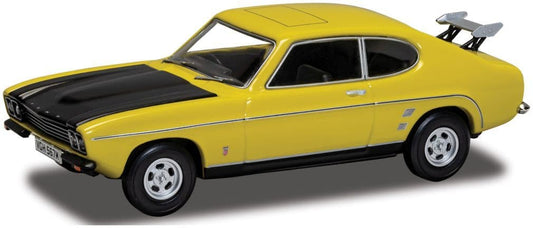 Corgi Vanguard VA13319 Ford Capri MkI 3.0 GXL Daytona Yellow (Richard Hammond's The Smallest Cog), 1/43 Scale