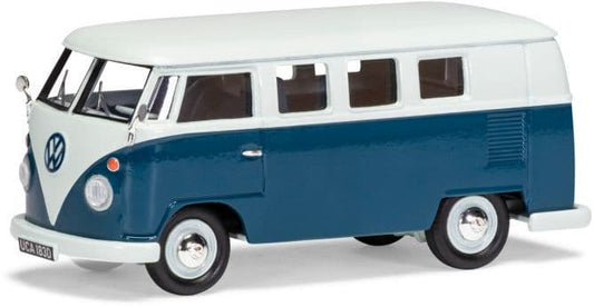 Corgi Vanguard VA08102 VW Type 2 Campervan Cumulus White + Sea Blue 1:43 Scale *LAST ONE*