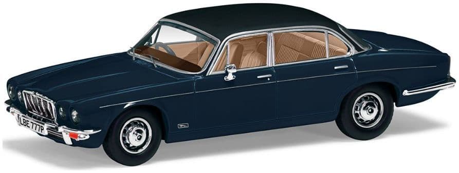 Corgi Vanguard VA13906 Jaguar XJ6 Series 2 Dark Blue, 1:43 Scale