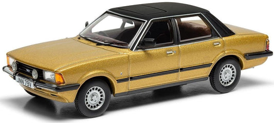 Corgi Vanguard VA15004 Ford Cortina Mk5 2.0 Ghia S Solar Gold, 1:43 Scale