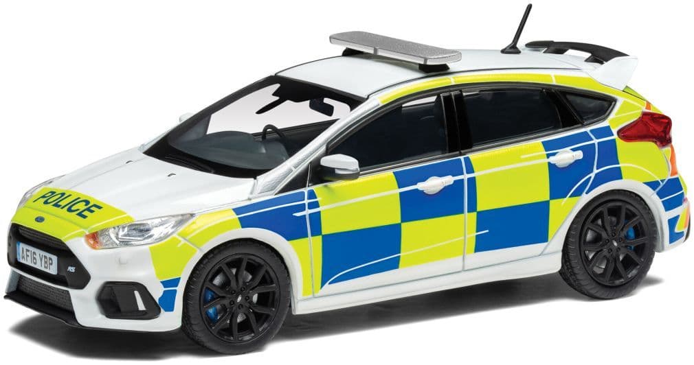 Corgi Vanguard VA15304 Ford Focus Mk3 RS Police Demonstrator, 1:43 Scale