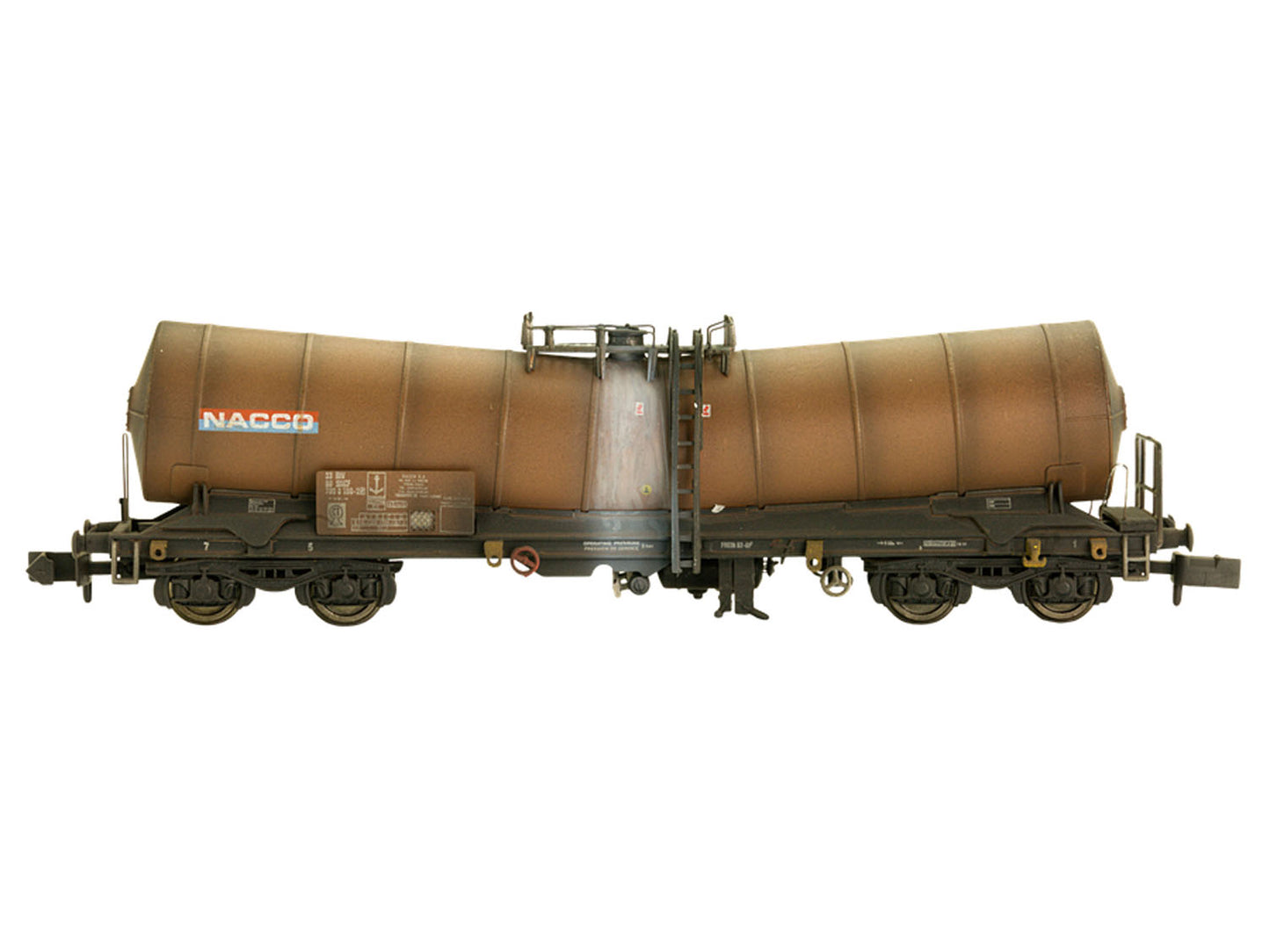 Dapol 2F-027-016 ICA Silver Bullet Wagon NACCO 3780 7898 042-2 Weathered, N Gauge *PRE ORDER £35.96 *
