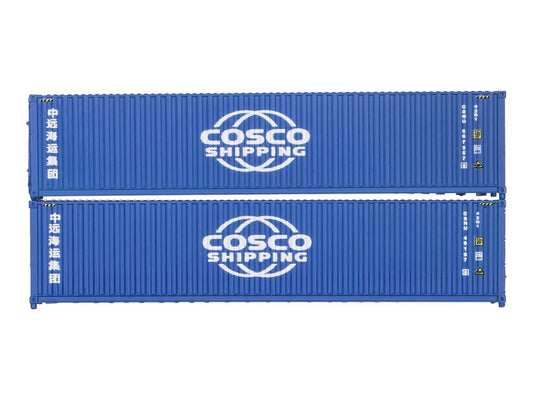 Dapol 2F-028-208 40ft Container Set (2) Cosco Shipping N Gauge *LAST FEW*