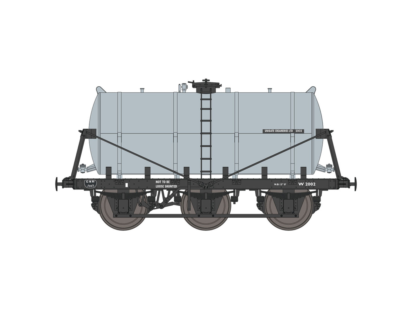 Dapol 2F-031-026 6 Wheel Milk Tank United Dairies 44026, N Gauge *PRE ORDER £18.95 *