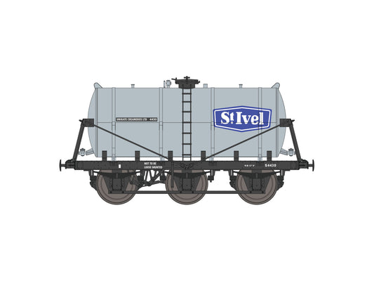 Dapol 2F-031-029 6 Wheel Milk Tank St Ivel/Unigate Creameries S4430, N Gauge *PRE ORDER £18.95 *
