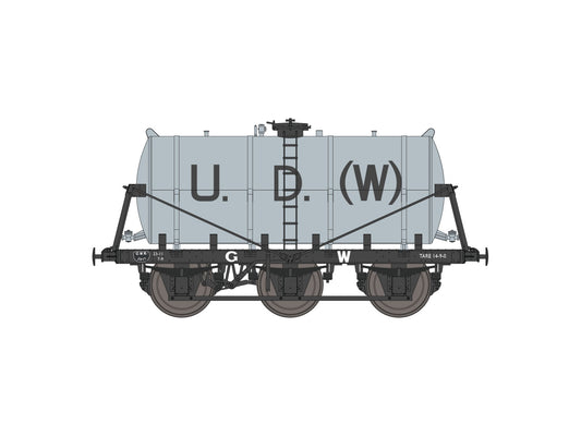 Dapol 2F-031-030 6 Wheel Milk Tank United Dairies Wholesale UDW 2011, N Gauge *PRE ORDER £18.95 *