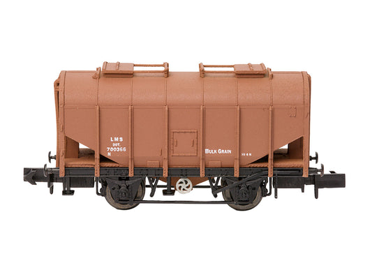 Dapol 2F-036-060 Bulk Grain Hopper LMS 700366 Weathered, N Gauge *PRE ORDER £19.4 *