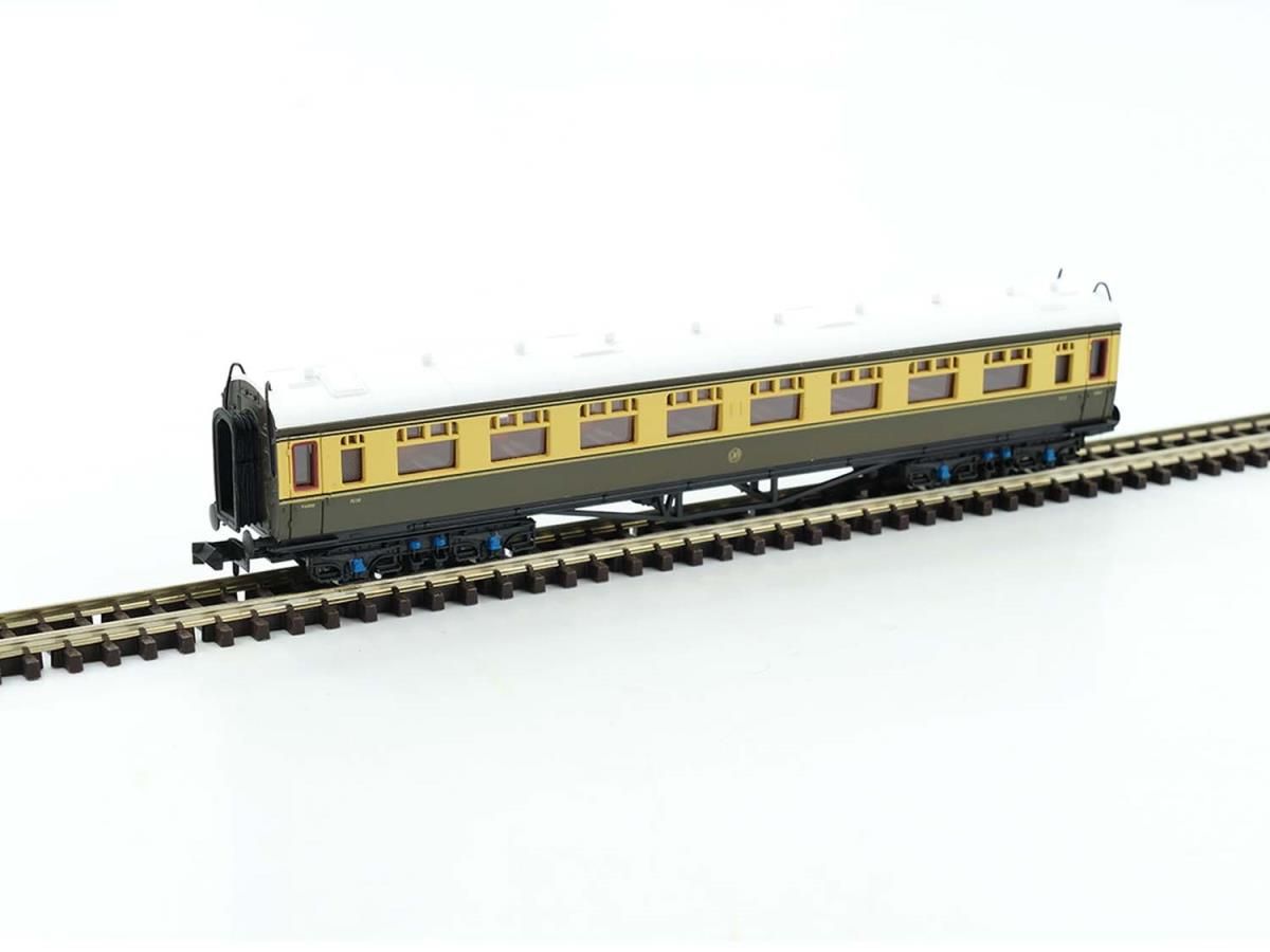 Dapol 2P-000-053 Collett Coach Composite GWR Chocolate/Cream 7030, N Gauge