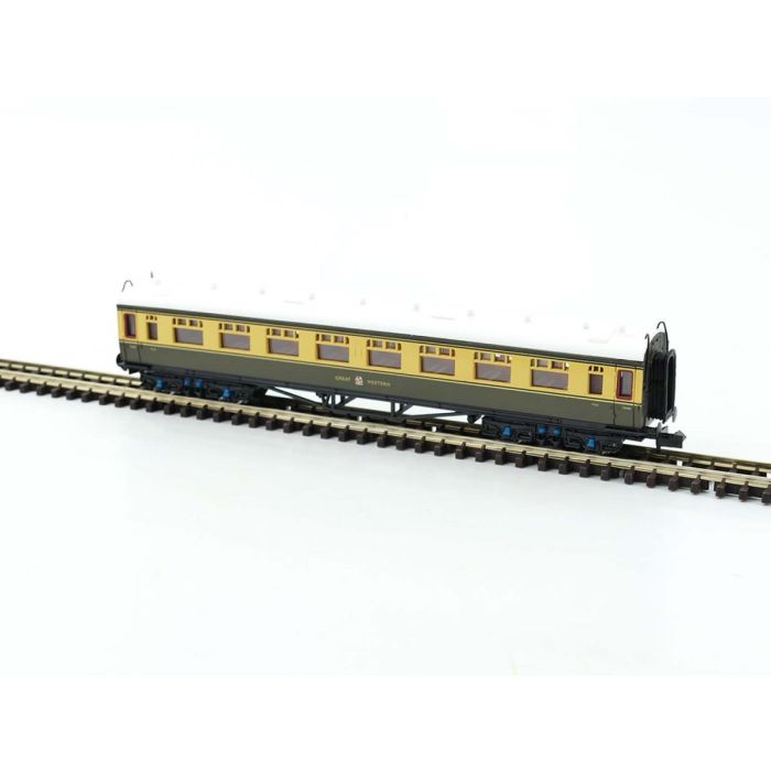 Dapol 2P-000-160 Collett Coach Third GWR Chocolate/Cream 1133, N Gauge