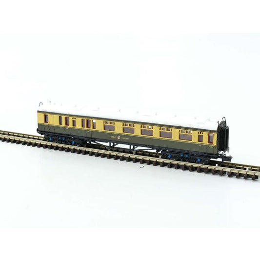 Dapol 2P-000-284 Collett Coach Brake Composite GWR Chocolate/Cream 6355, N Gauge