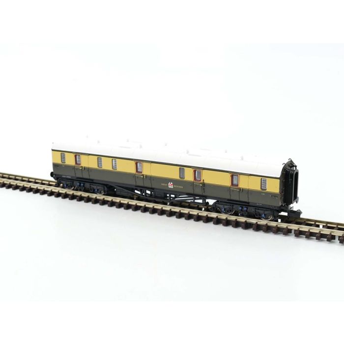 Dapol 2P-000-311 Collett Coach Full Brake GWR Chocolate/Cream 181, N Gauge