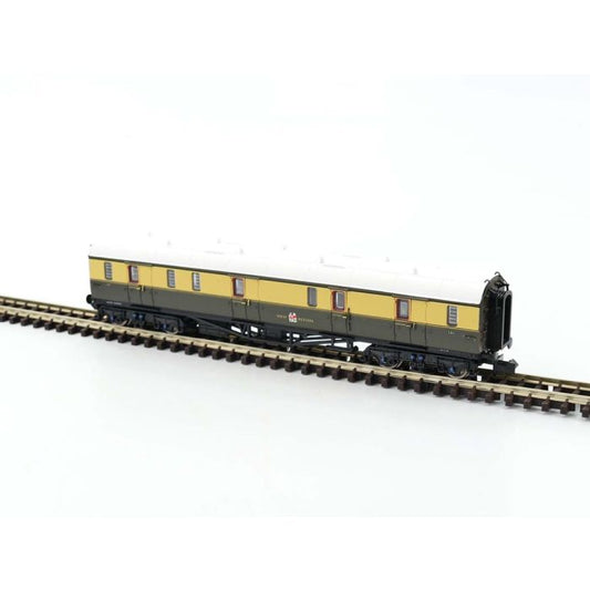 Dapol 2P-000-311 Collett Coach Full Brake GWR Chocolate/Cream 181, N Gauge