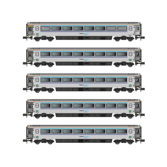 Dapol 2P-009-500 Mk3 Coach Set (5) Chiltern Railways N Gauge - PRE ORDER £153.00